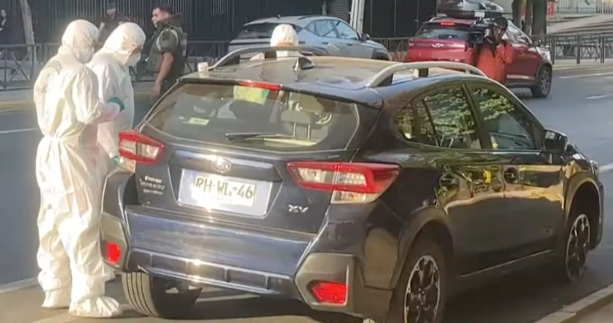 Carabinero es atropellado tras fiscalización cerca de La Moneda