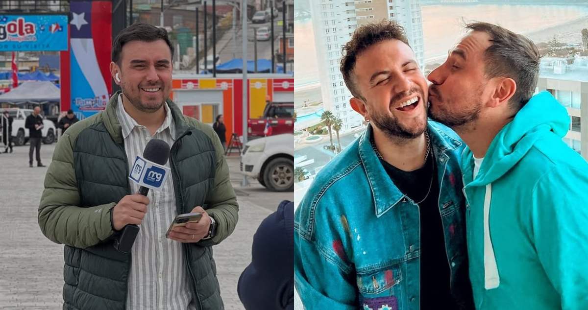 César Antonio Campos y su esposo