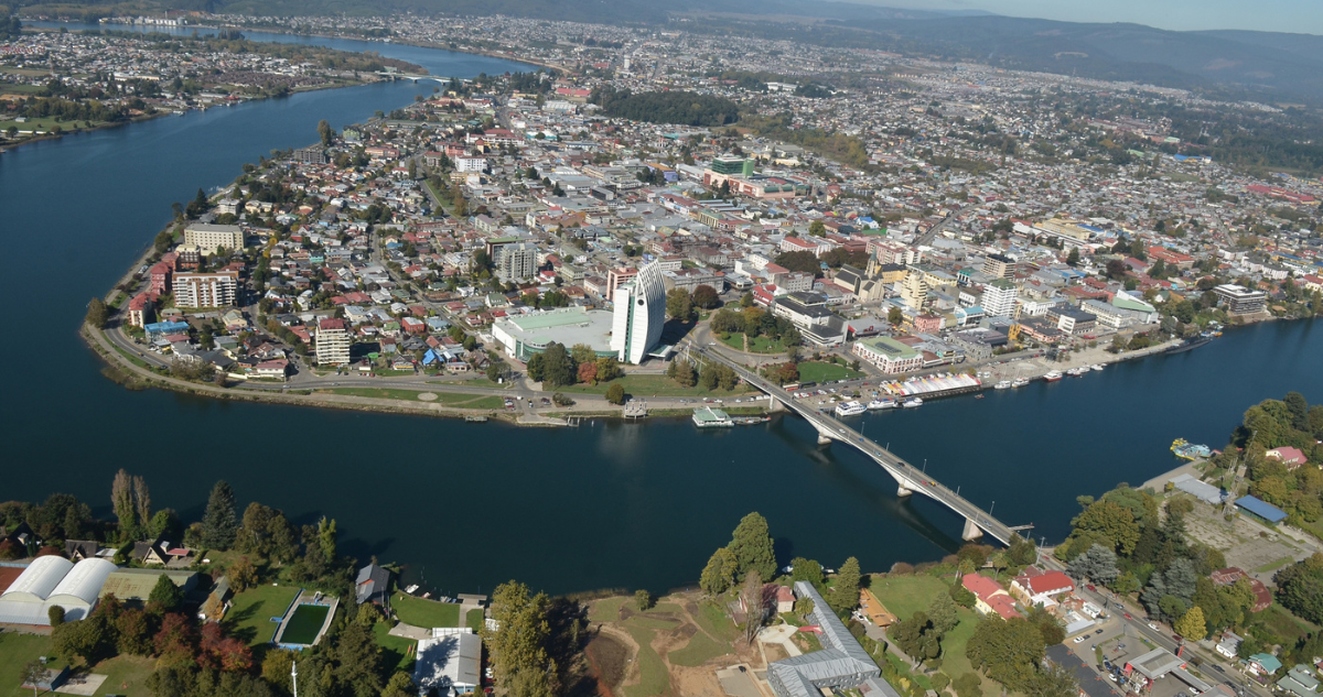 Vista panorámica de Valdivia. Foto de contexto