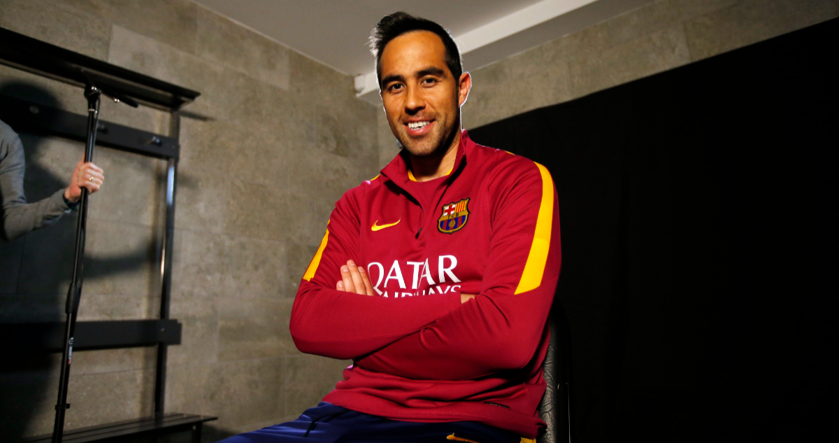 Claudio Bravo en el FC Barcelona