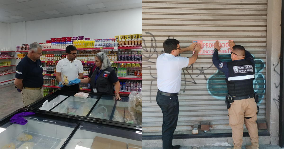 Clausuran supermercado chino de Santiago por carnes importadas que incumplen la norma sanitaria