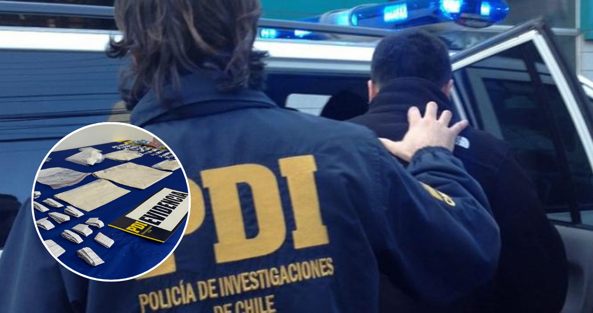 Secaba droga en el techo de su casa: prisión preventiva para sujeto imputado por tráfico en Lota