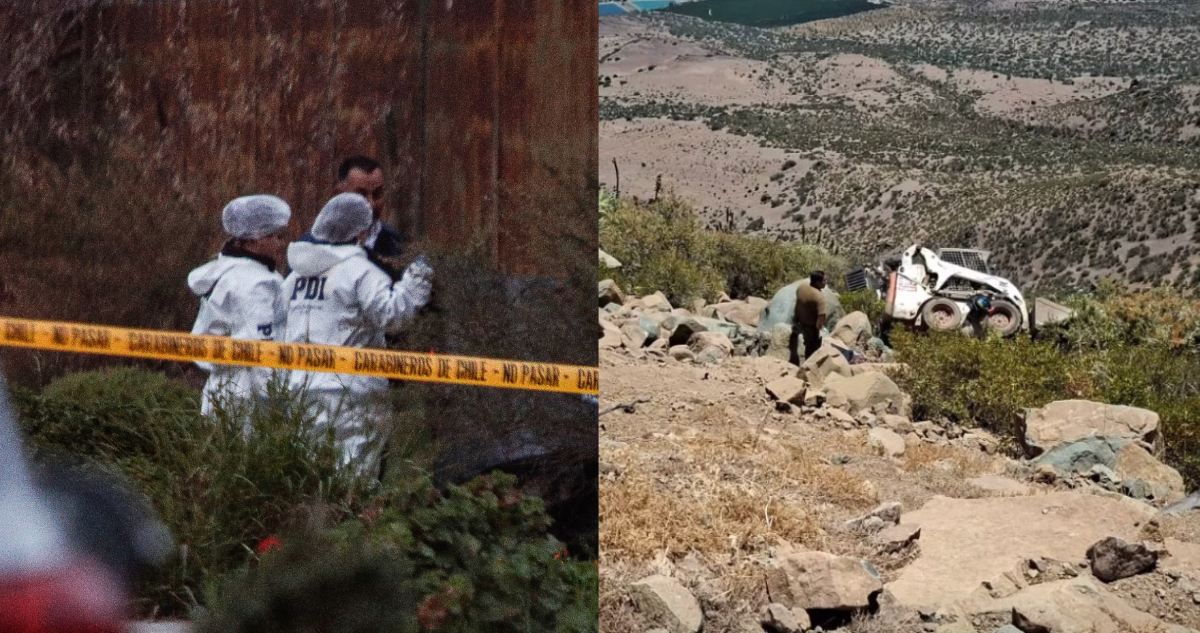 Trabajador muere tras desbarrancar maquinaria en mina de Petorca