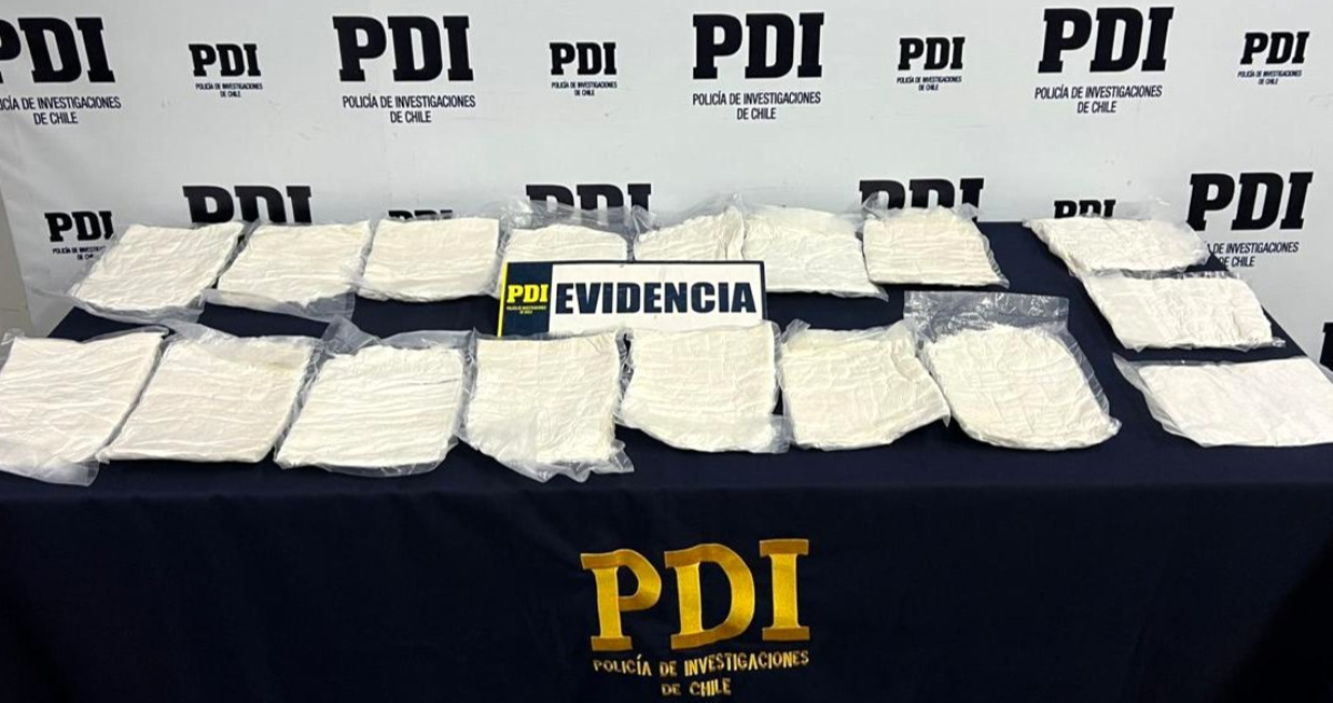Detienen a ciudadano peruano que intentó ingresar 5,9 kilos de ketamina adosada al cuerpo en Arica