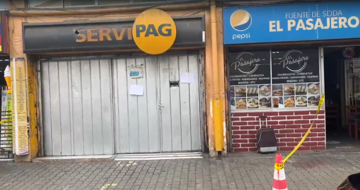 Asalto armado a sucursal de Servipag en Valparaíso termina en persecución y con cuatro detenidos