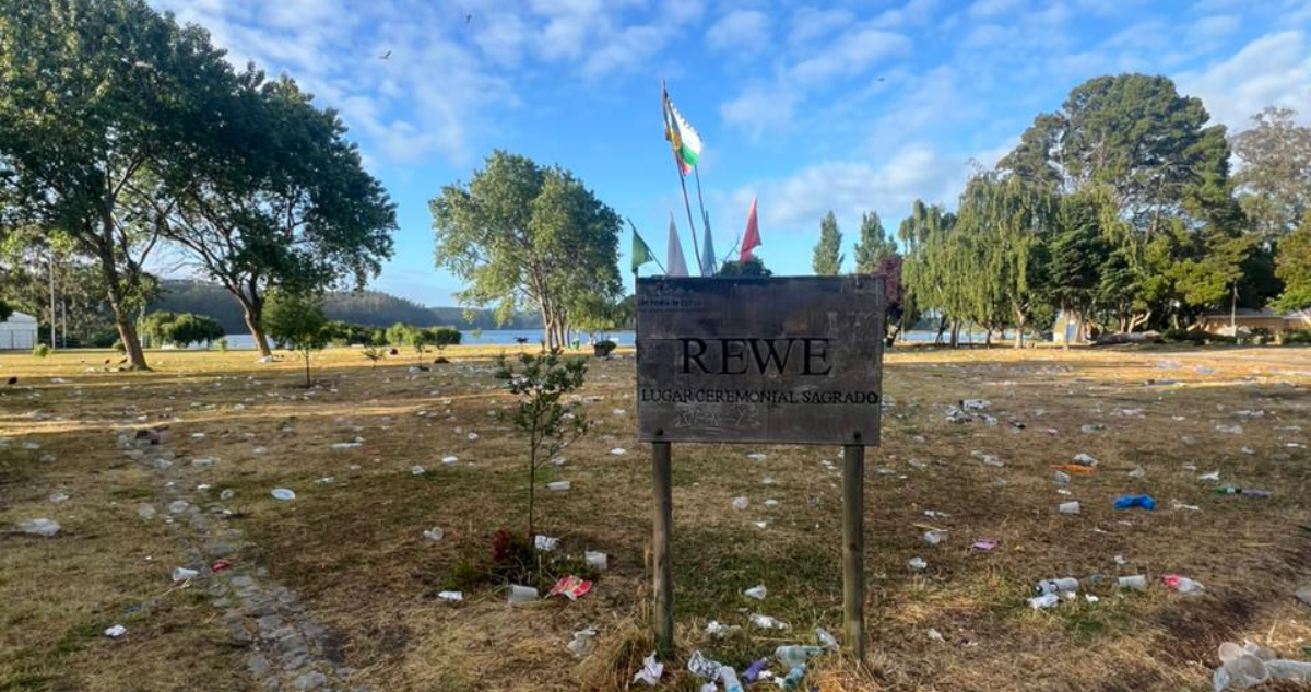 Molestia por intervencion de sitio ceremonial mapuche en San Pedro: fue escenario para show de Teletón