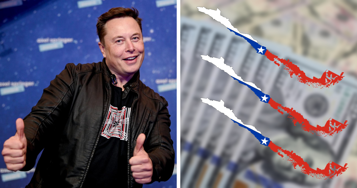 Con el billón de dólares que Tesla dará a Elon Musk, podría “comprar” Chile unas tres veces