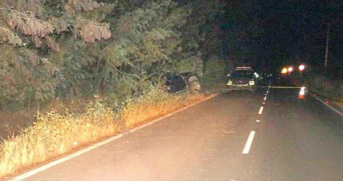 Conductor muere tras chocar con acequia en Ñiquén