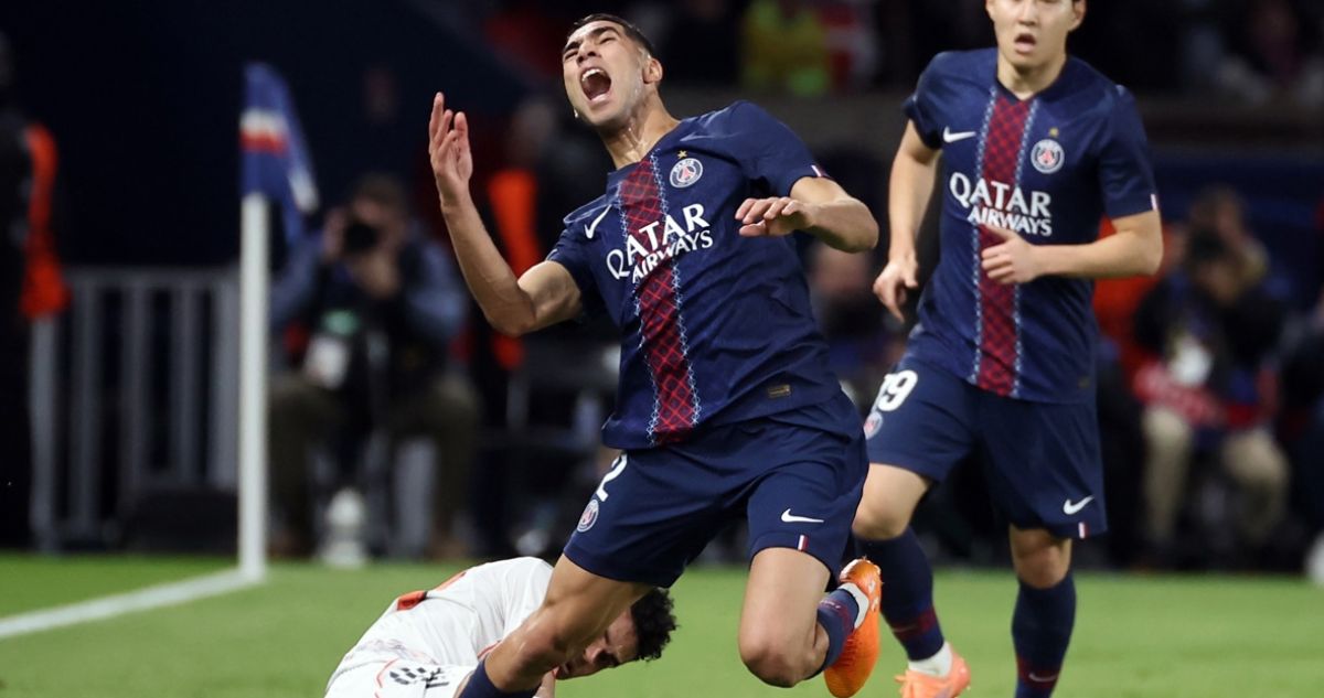 Achraf Hakimi sufrió “esguince grave” en Champions League.