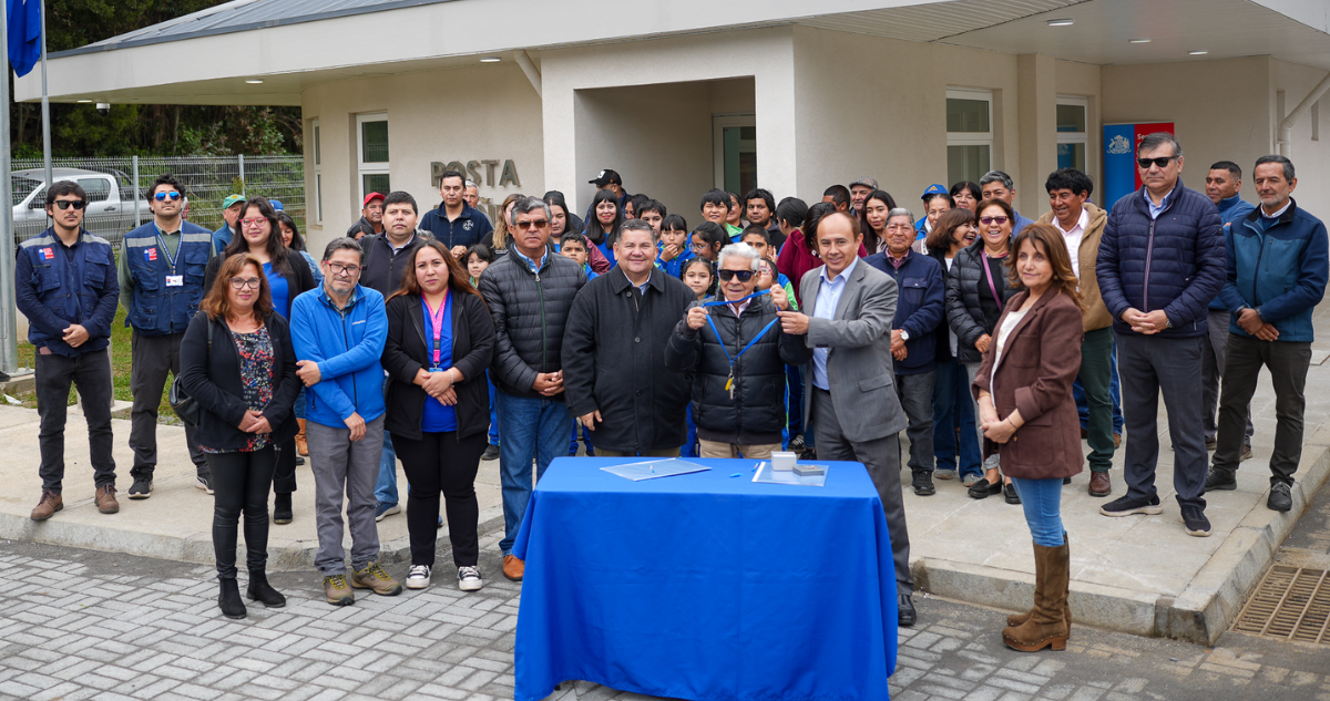 Inauguran nueva posta rural en Traiguén: fue destruida en 2023 por ataque incendiario