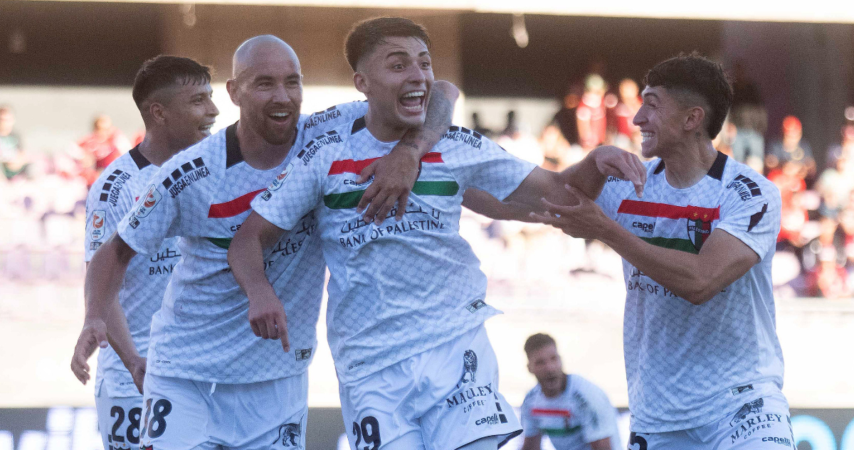 Deportes La Serena vs Palestino en fecha 28 de Liga de Primera