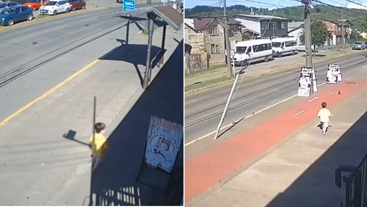 Descalzo y sin supervisión: niño de 3 años salió de jardín de Junji y corrió por calles de Valdivia