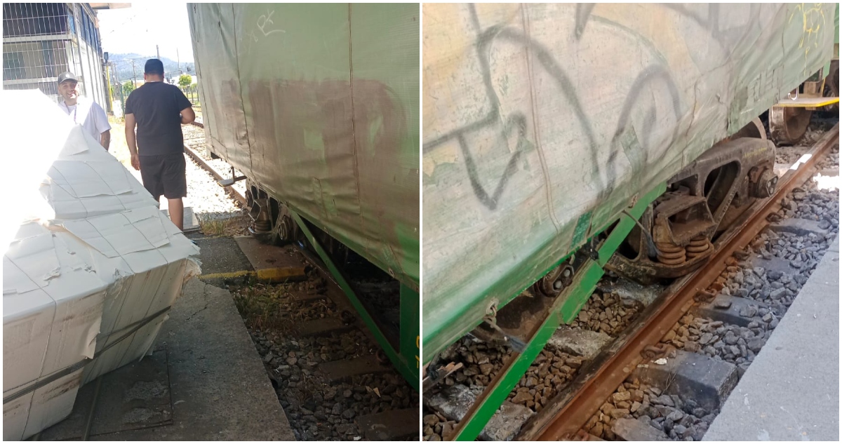 Descarrilamiento de tren de carga