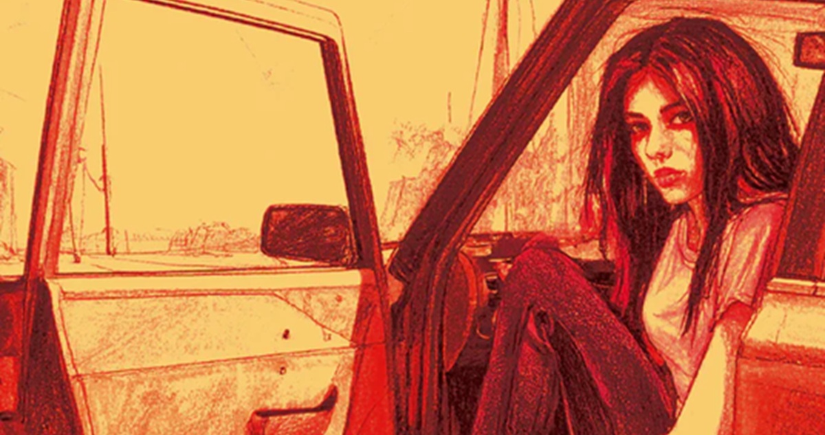 Detalle de la portada de Ámbar, de Nicolás Ferraro, LOM Ediciones