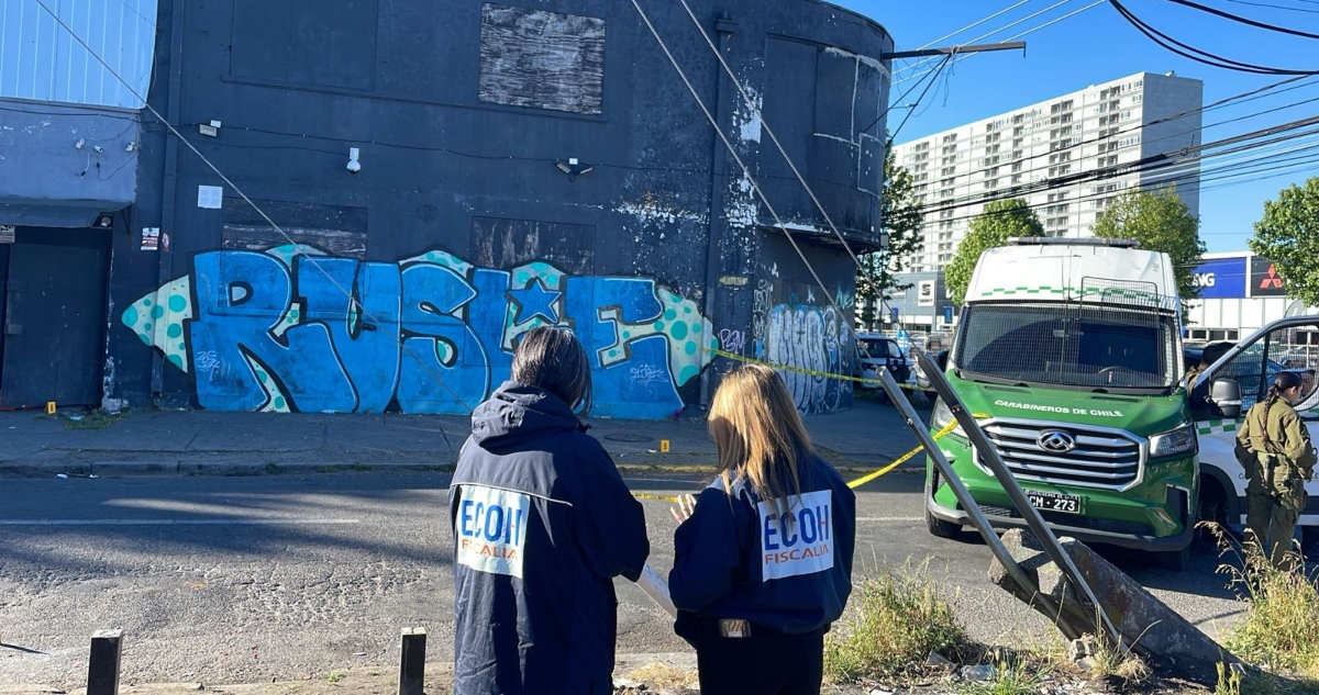 Detenido homicidio joven en local nocturno de Concepción