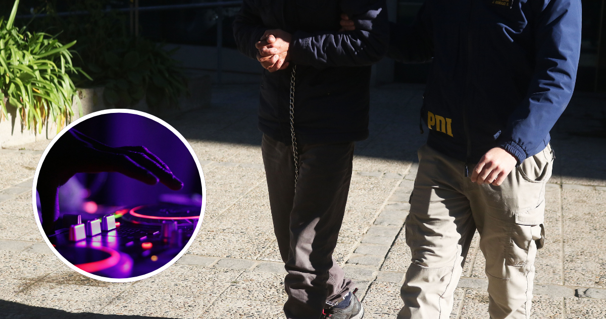 Detienen a DJ de Temuco por abusar sexualmente de al menos 4 víctimas: tiene antecedentes penales