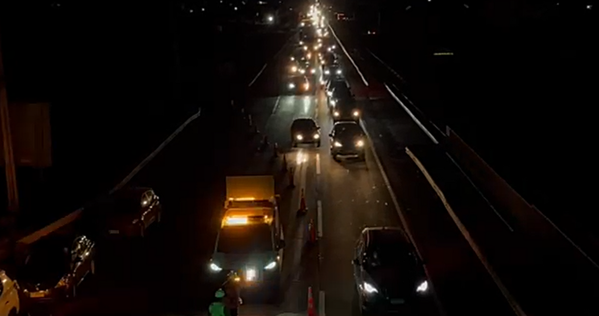 Nueva protesta de vecinos por cambio a cárcel común de Punta Peuco: reportan alta congestión vehicular