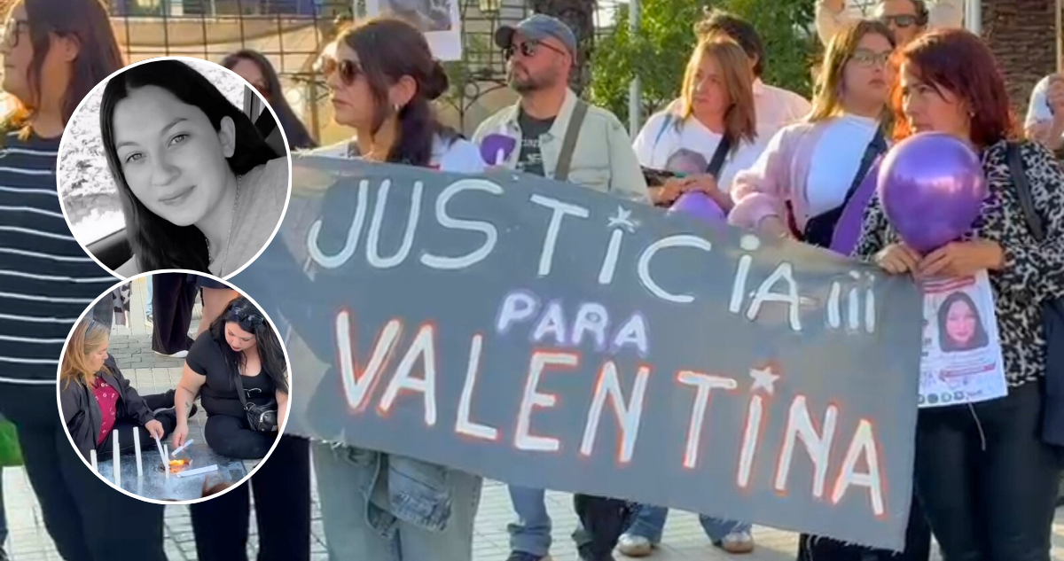 Emotiva velatón en Puente Alto clama justicia por Valentina Alarcón