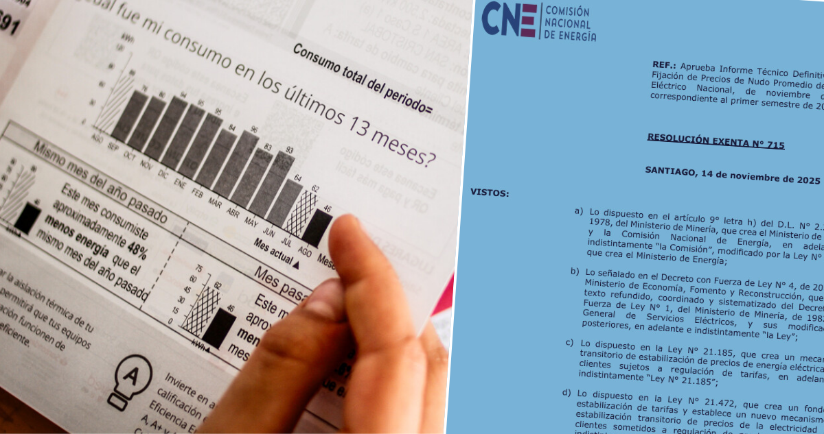 CNE aprueba informe que devolverá montos a clientes por error en cálculo en cuentas de luz