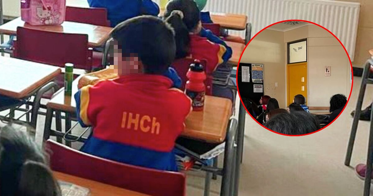 Vidrio cae sobre alumno de 6° Básico que lo deja con más de 30 puntos en colegio de Chiguayante