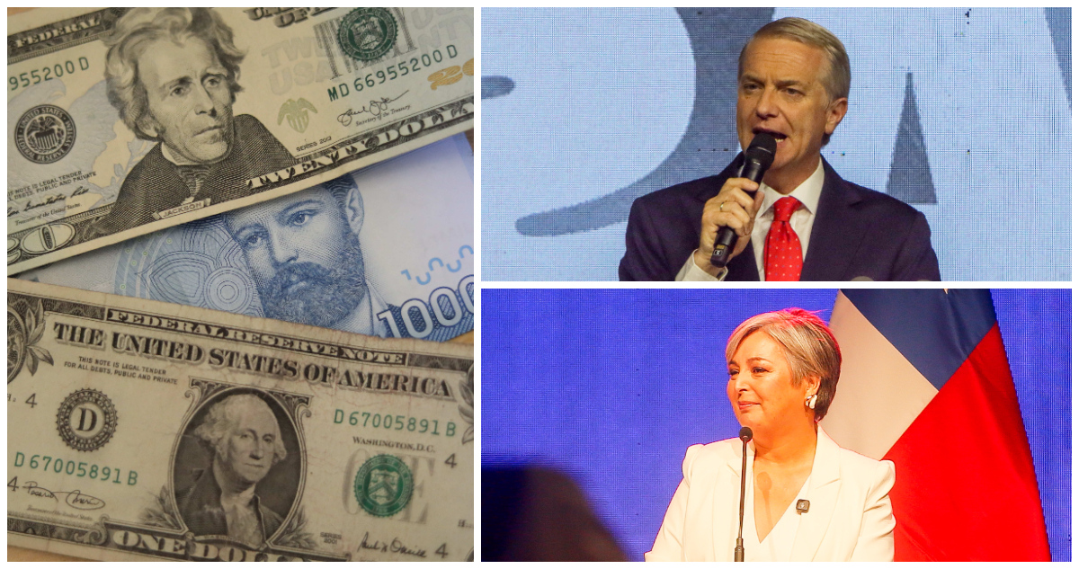 El peso se impone ante un dólar que cae más de $15 tras presidenciales y próximo balotaje Kast-Jara