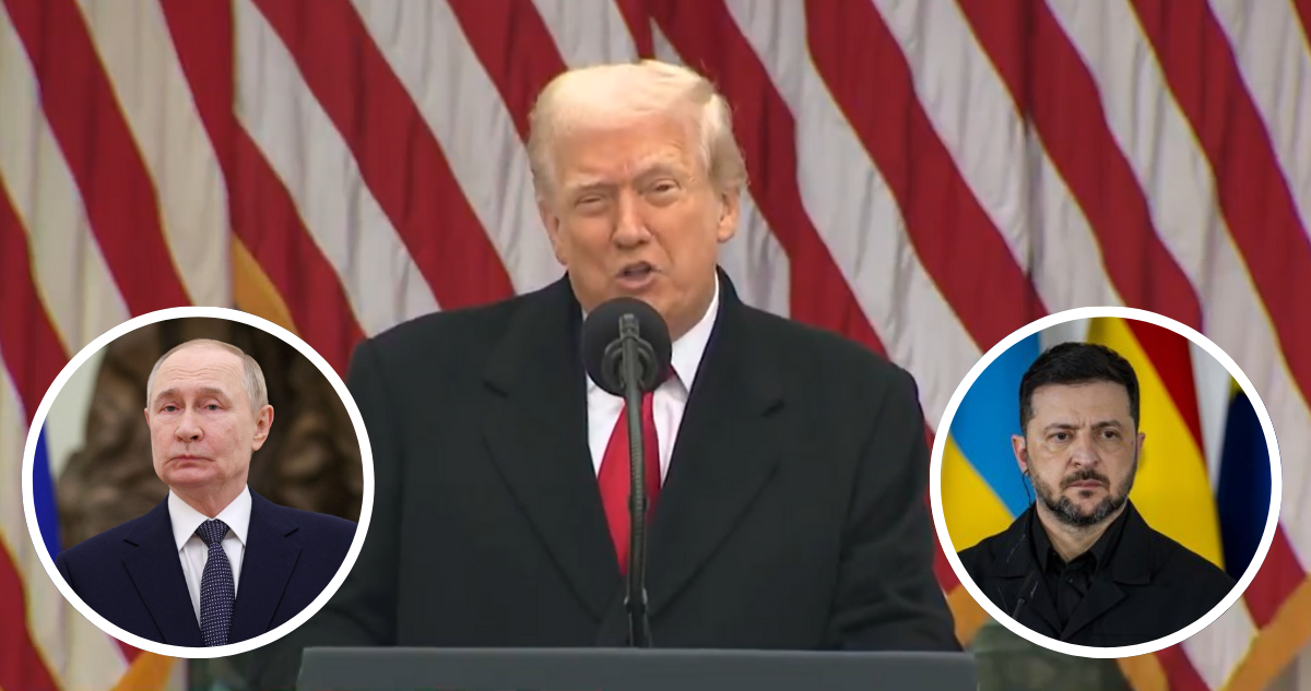 Donald Trump por acuerdo de paz