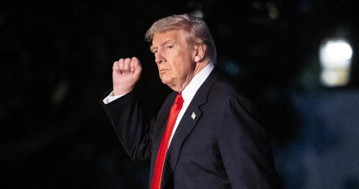 El presidente de EEUU, Donald Trump