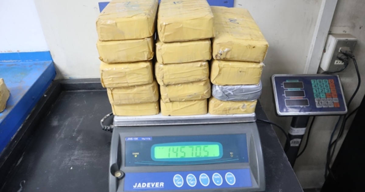 Droga incautada en El Loa