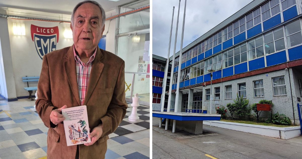 Libro repasa la centenaria historia de la Sociedad de Exalumnos del Liceo Enrique Molina Garmendia