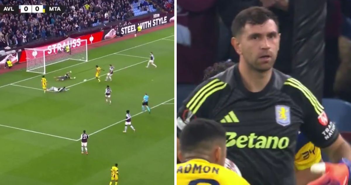 Dibu Martínez hizo “atajada imposible” que, de imposible, no tuvo nada.