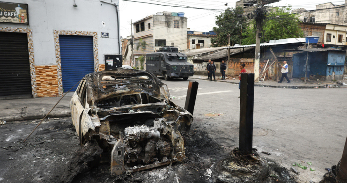 Estiman en más de US$2 millones en armas confiscadas durante megaoperativo en Río de Janeiro