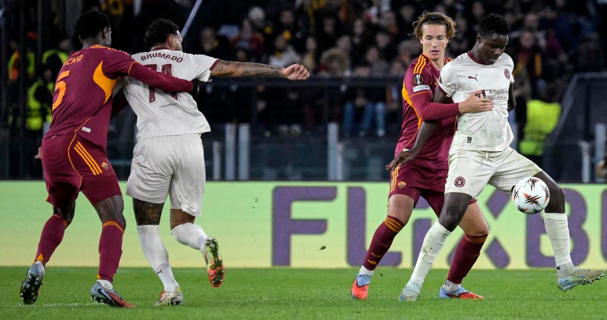 Midtjylland de Darío Osorio perdió su invicto en Europa League.