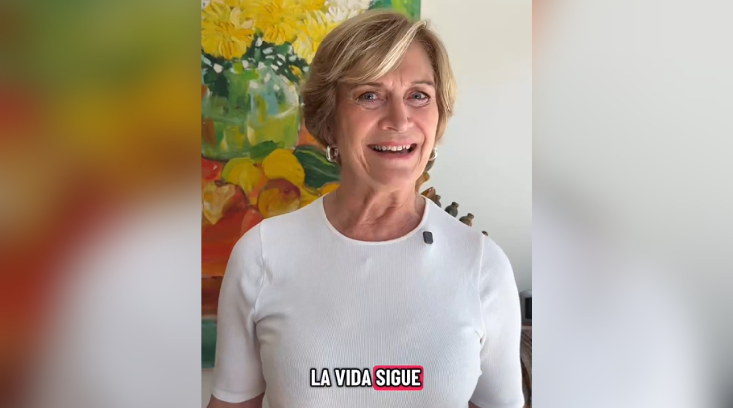 “La vida sigue”: Evelyn Matthei reaparece en redes sociales después de haber borrado su foto de perfil