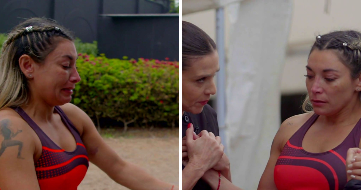 Evelyn Ortiz colapsó debido a su miedo al agua en ‘Mundos Opuestos’: “No quiero más, me quiero ir”