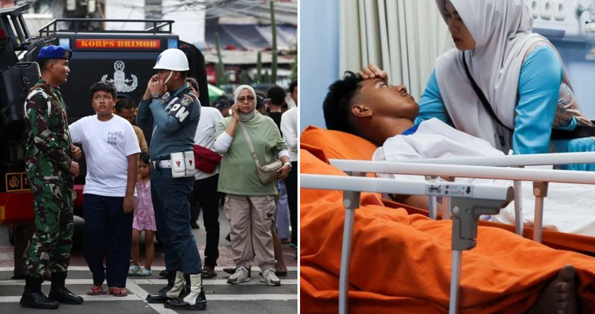 Explosión mezquita en Indonesia