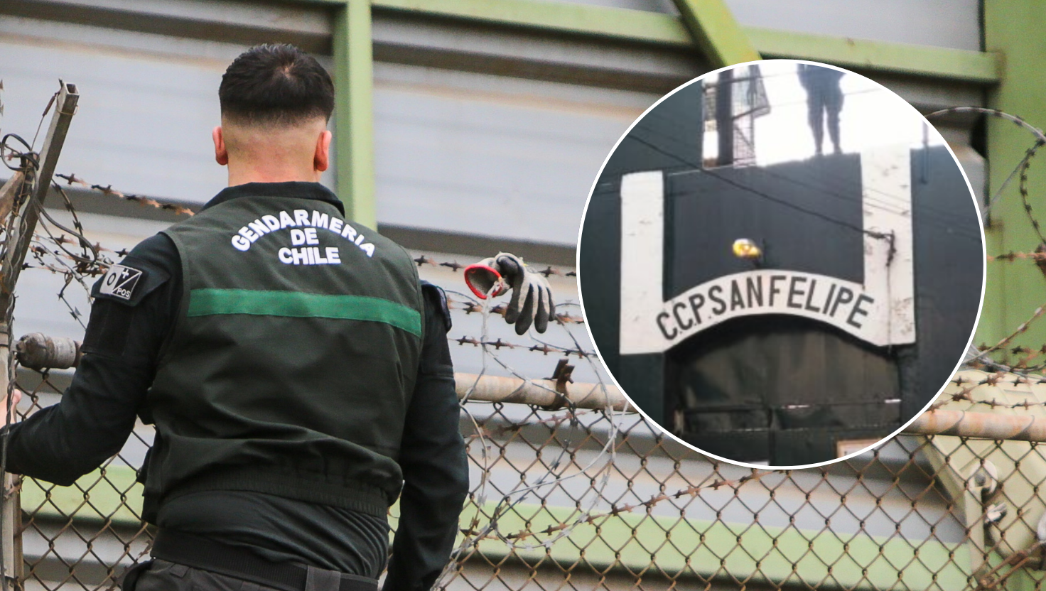 Fallas críticas obligan traslado masivo de reos en San Felipe: buscan mantenerlos en la región