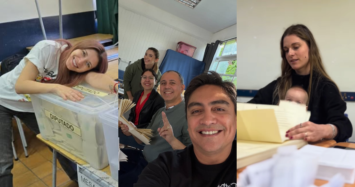 Famosos que fueron vocal de mesa