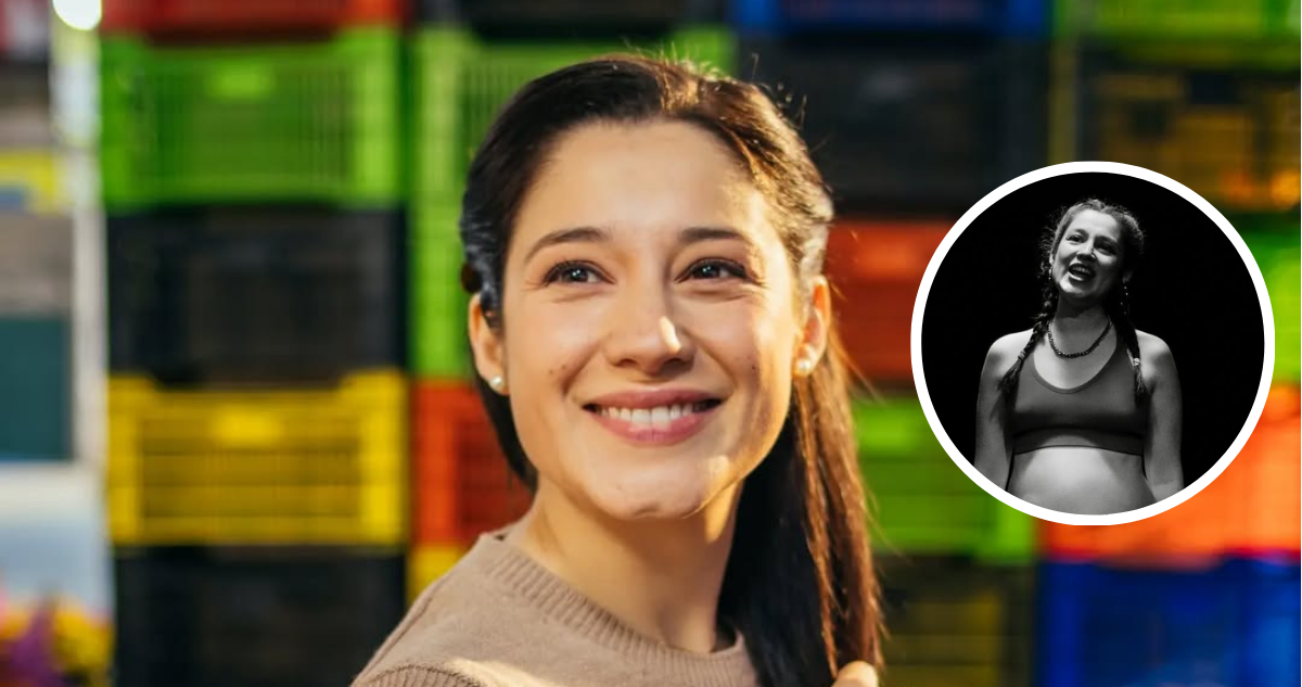 Fernanda Salazar en promoción de ‘Amores de Mercado’