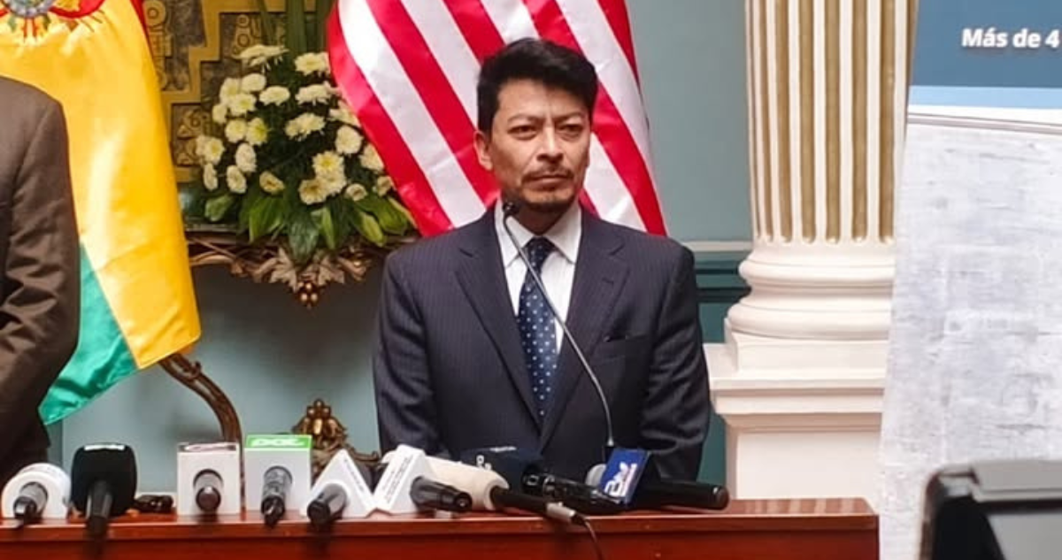 Fernando Aramayo, canciller de Bolivia