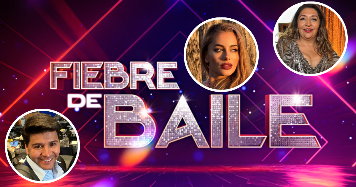 Fotografía promocional de ‘Fiebre de baile’ y en miniaturas invitados al programa