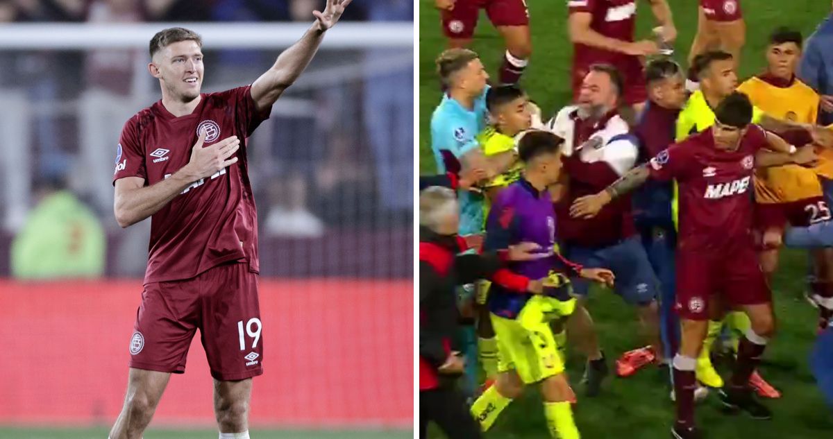Figura de Lanús acusó a La U por escándalo en Copa Sudamericana.