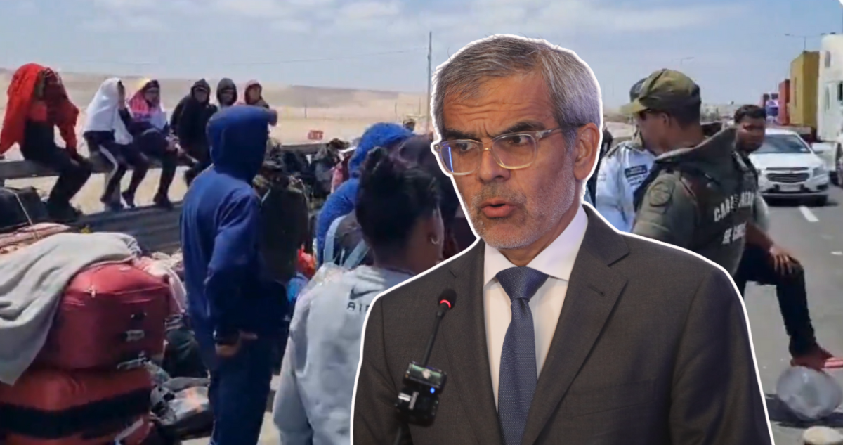 Frontera norte: migrantes intentan salir de Chile mientras La Moneda asegura que es un flujo normal