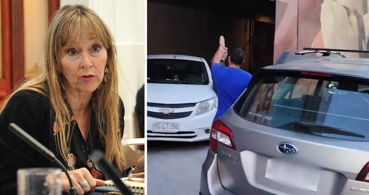 Gazmuri culpa a su chofer tras video viral de su auto mal estacionado: anunció "drásticas medidas"