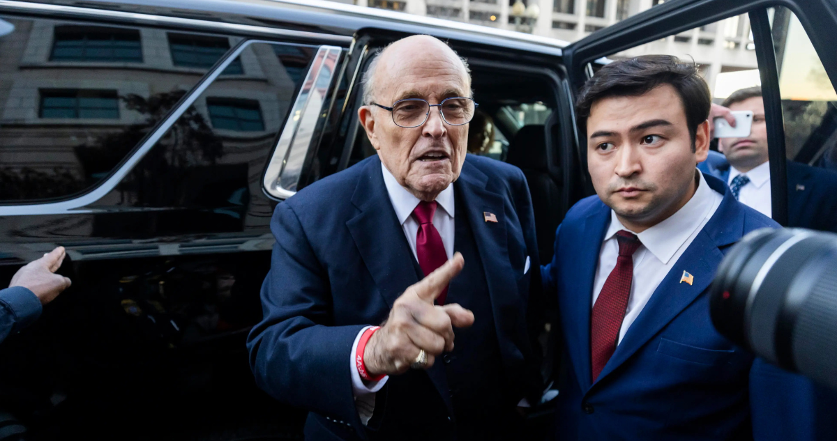 Imagen de archivo de Rudy Giuliani, exabogado de Donald Trump