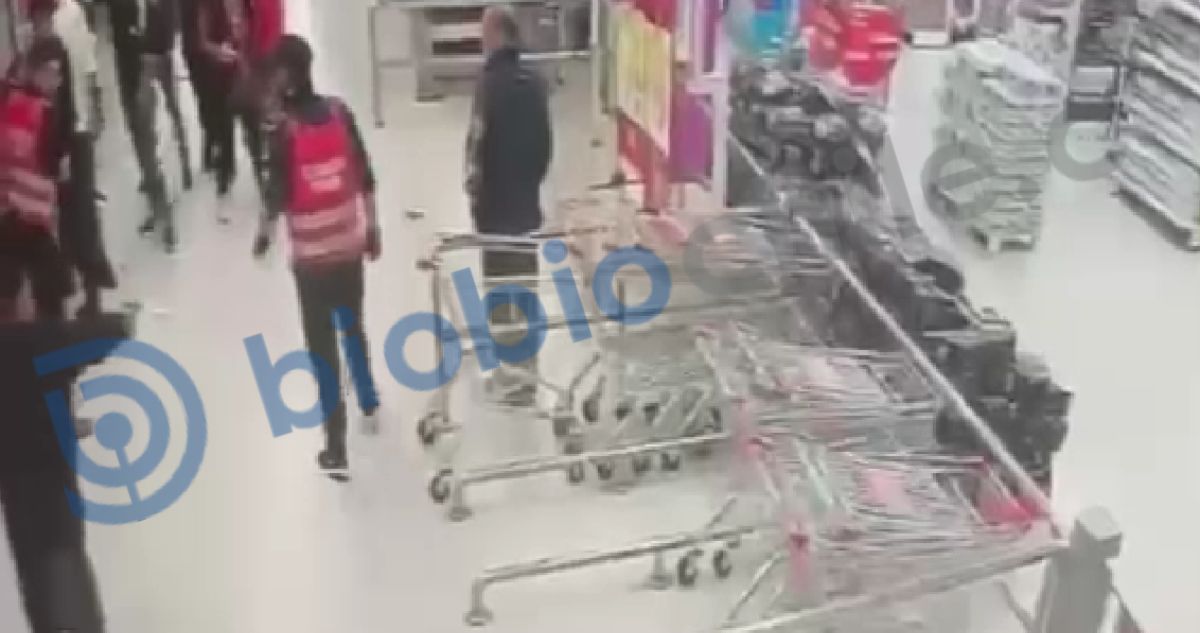 Guardia baleado en supermercado de Chiguayante