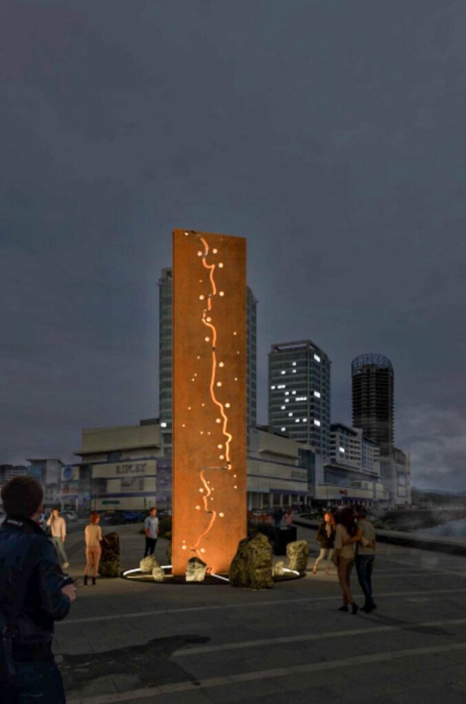 Hito cero de la Carretera Austral