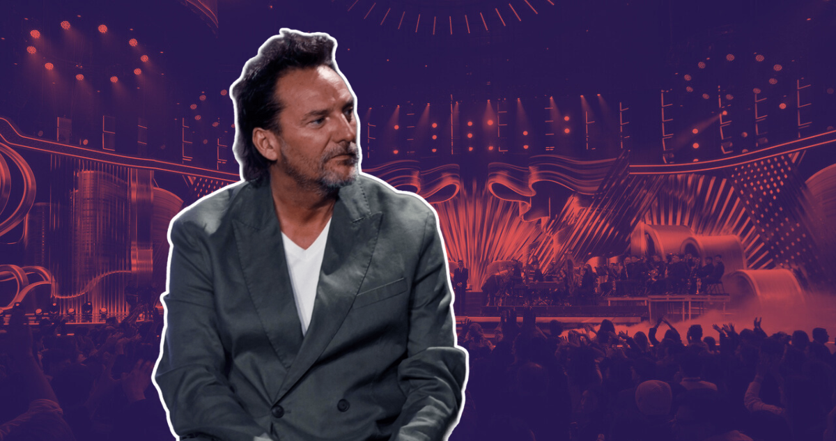 Daniel Huevo Fuenzalida y el escenario del Festival de Viña