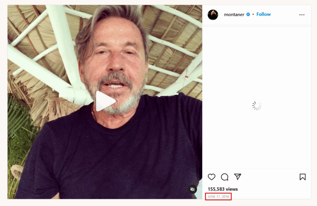 Video falso Montaner Comunismo