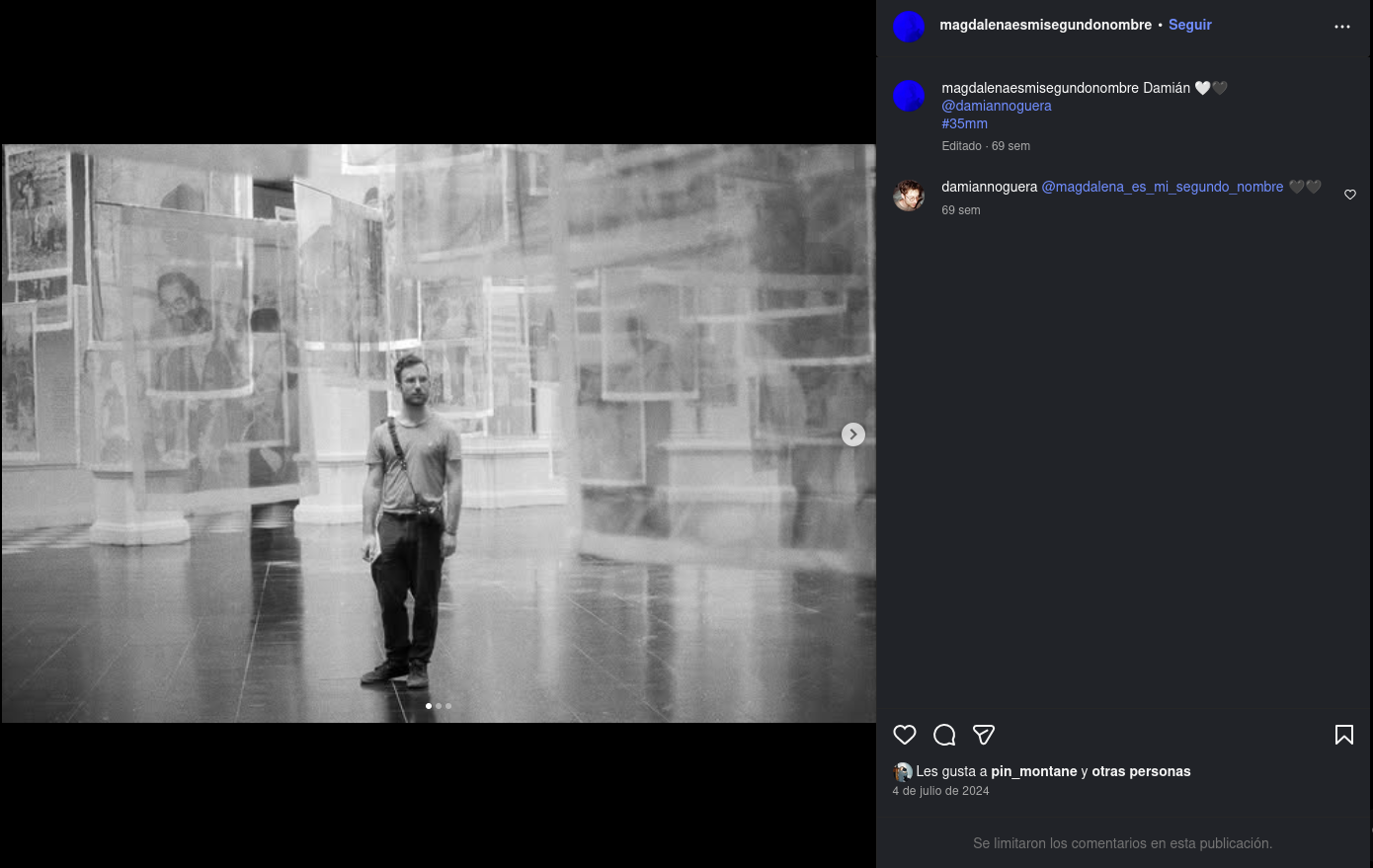 Damián Noguera fotografiado por Susana Hidalgo