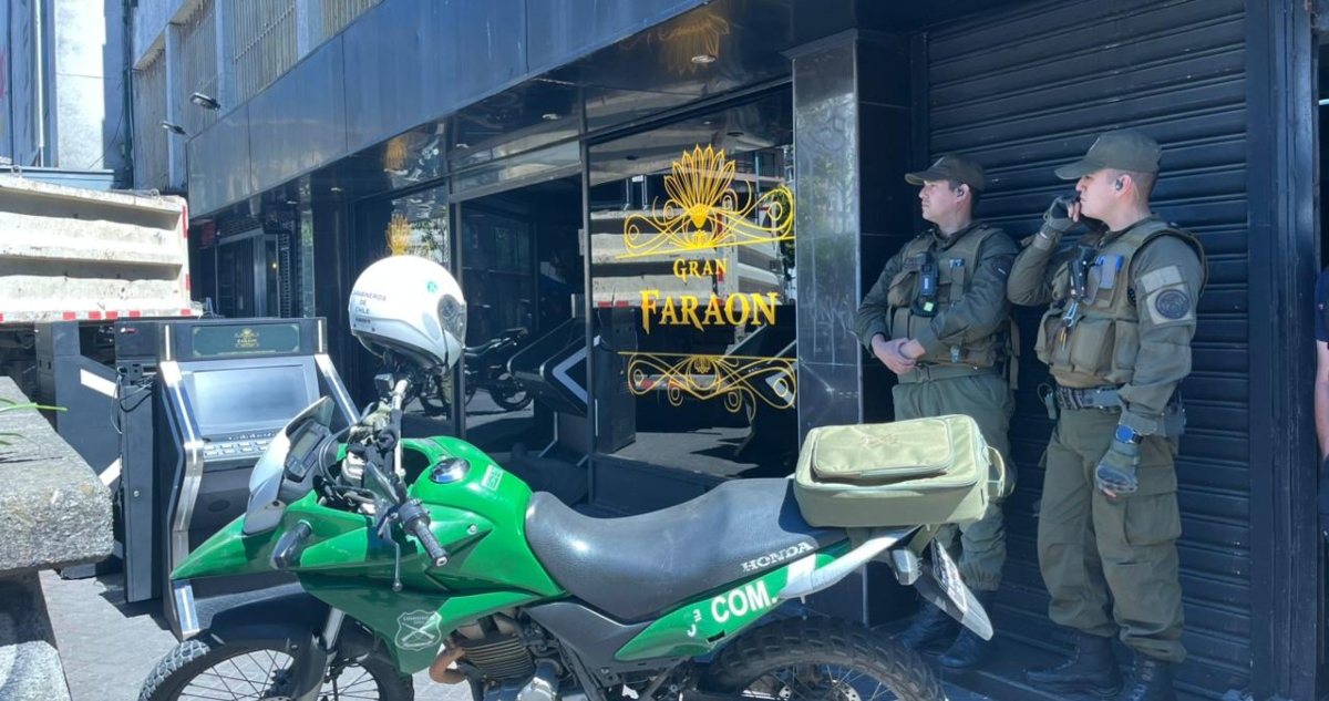 Incautan máquinas casinos ilegales en Concepción